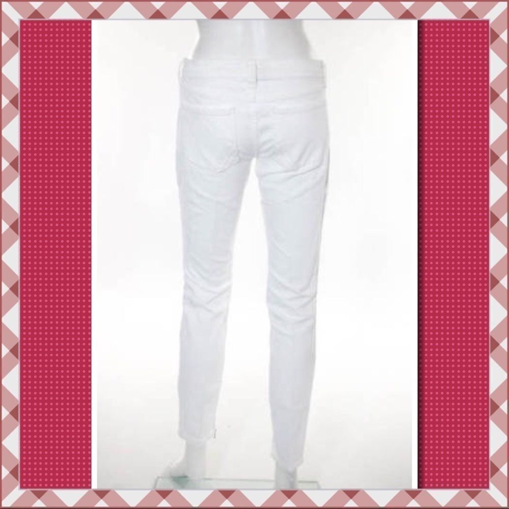 Anlo White Mid Rise Skinny Leg Jeans 31 - Picture 3 of 8